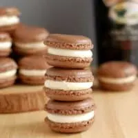 Baileys Chocolate Macarons