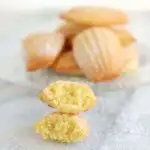 brown butter almond madeleine