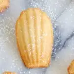 brown butter almond madeleine