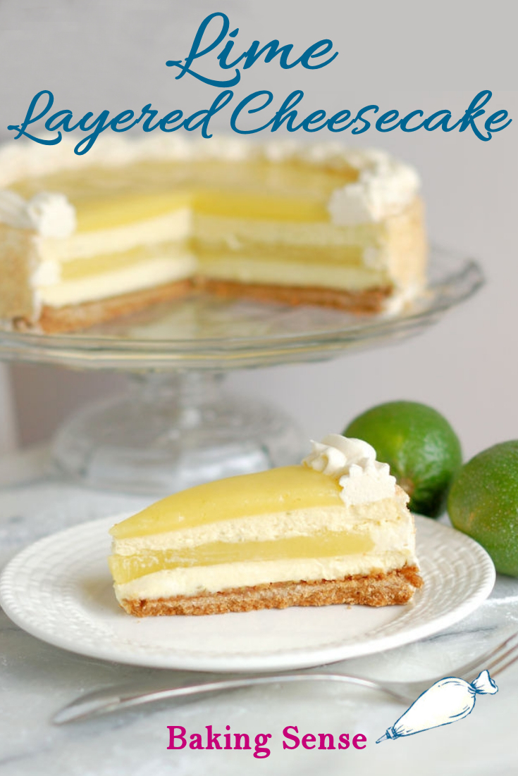Layered Cheesecake - A New Take On Layer Cake - Baking Sense®