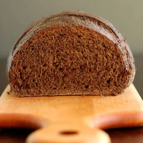 Sourdough Pumpernickel Bread