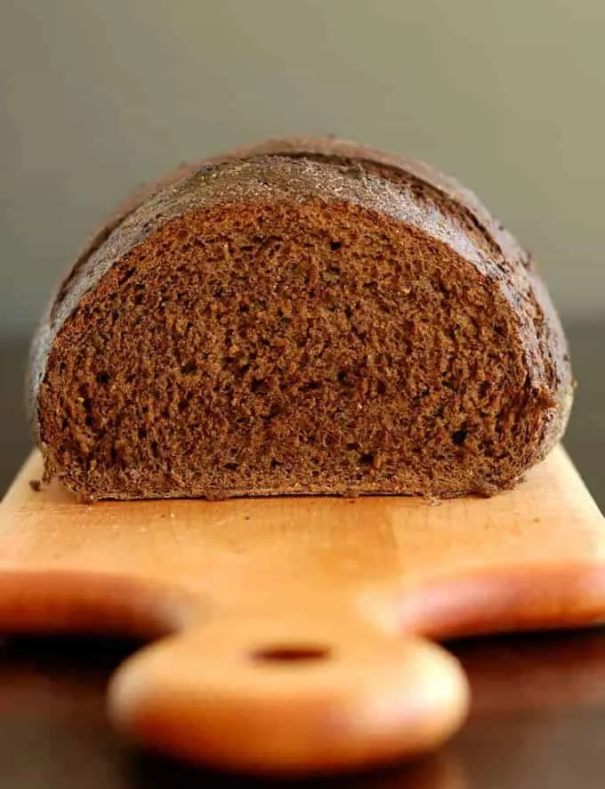 Sourdough Pumpernickel Bread