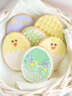 decorated sugar cookies for easter