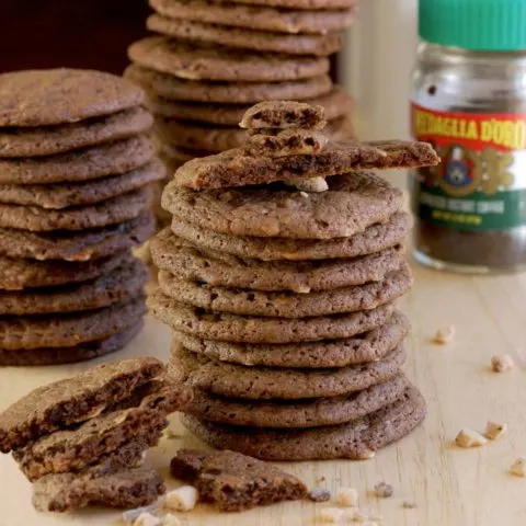 espresso heath chunk cookies