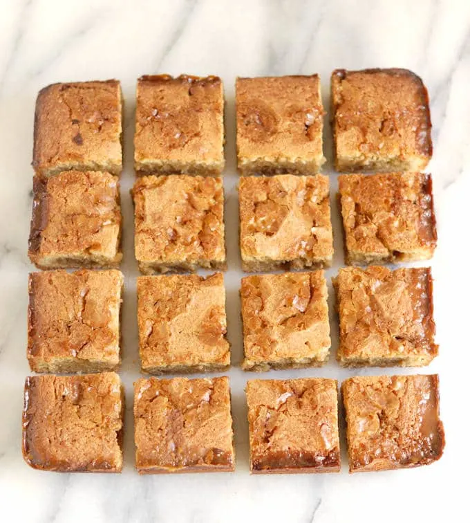 butterscotch ripple blondies 