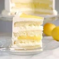 Luscious Lemon Mousse Cake