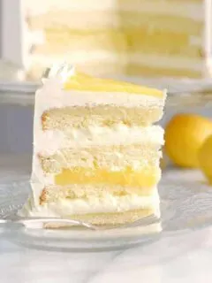 luscious lemon mousse cake