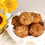 sunflower crumb muffins
