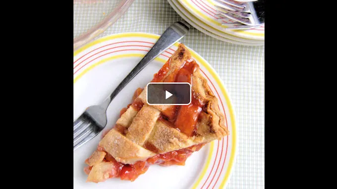 How To Make A Lattice Pie Crust