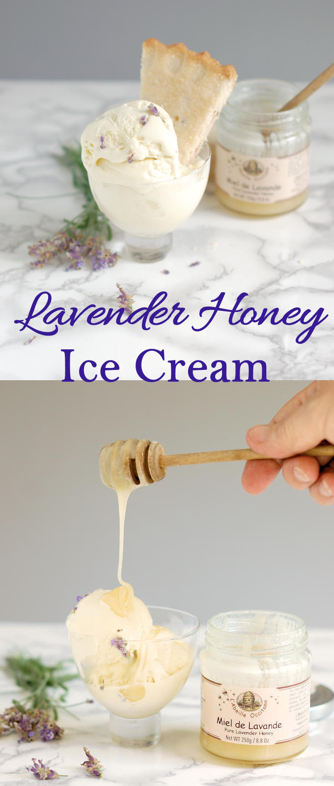 Lavender Honey Ice Cream Baking Sense