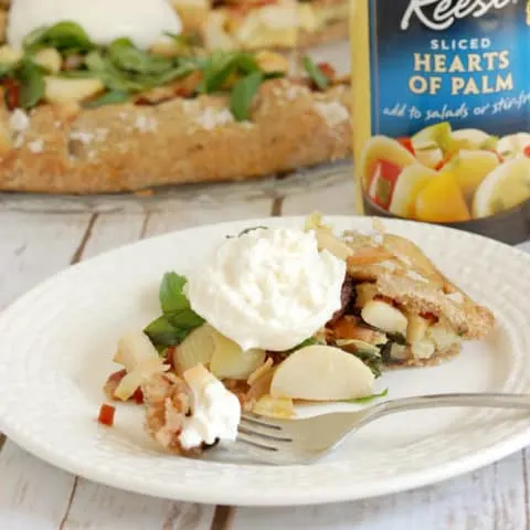 hearts of palm galette