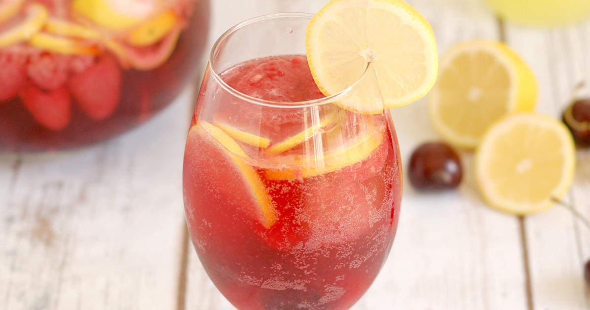 Pink Lemonade Sangria