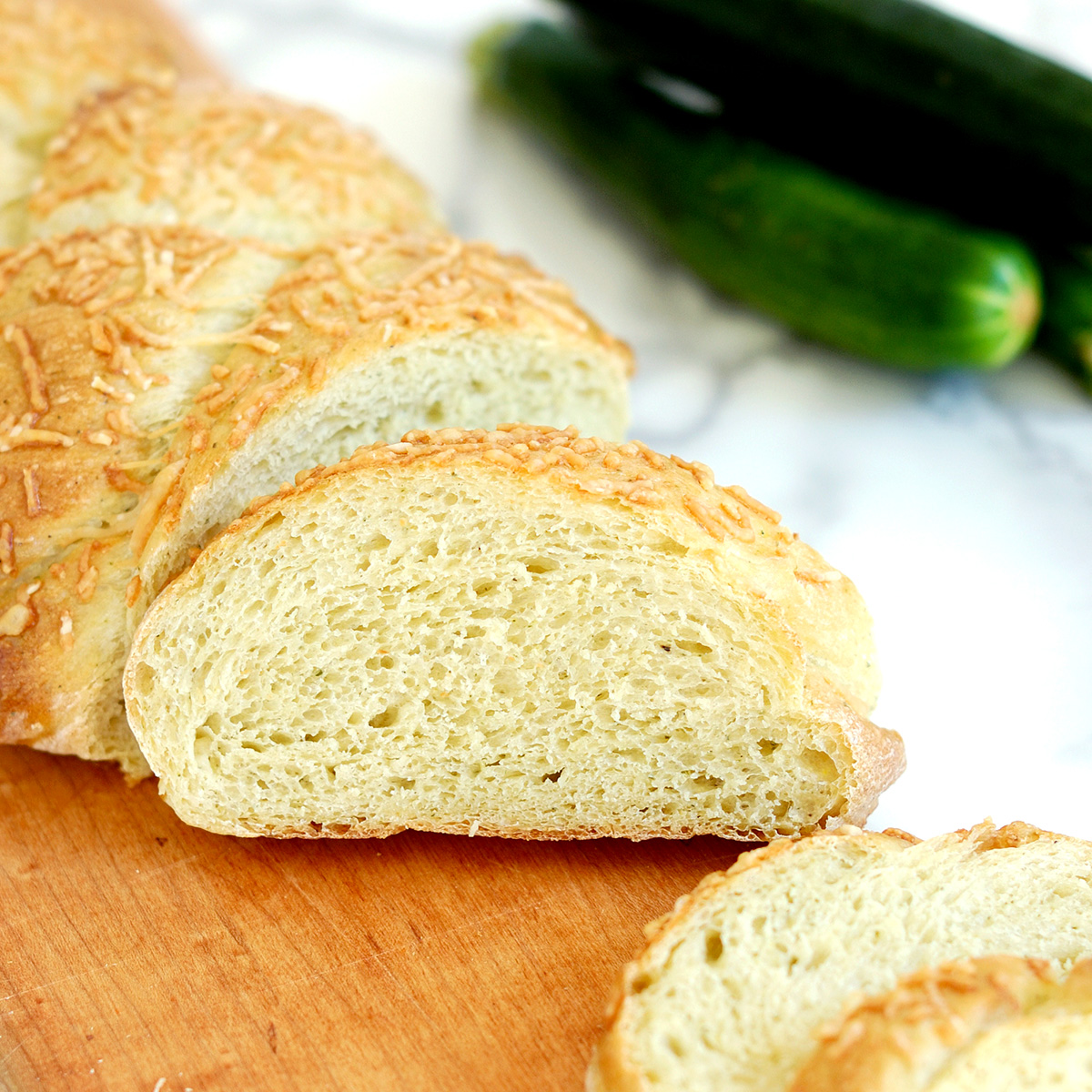 Braided Zucchini Yeast Bread