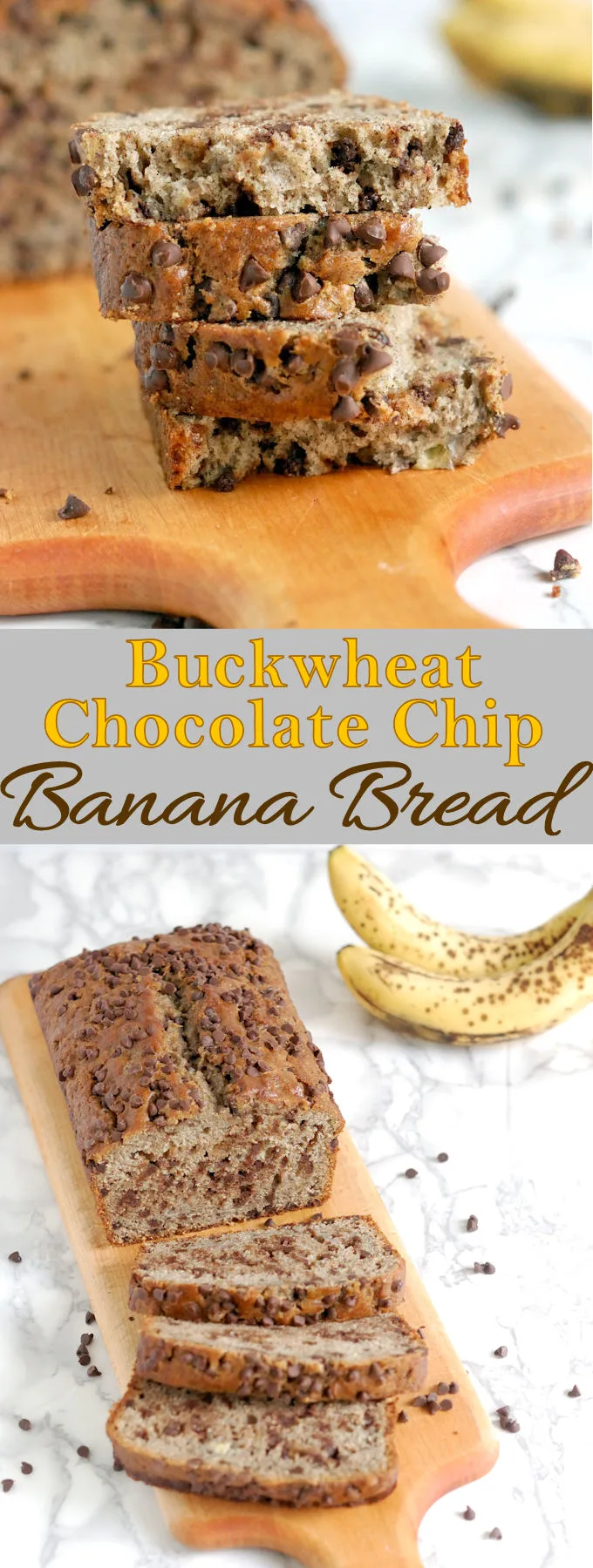Buckwheat Chocolate Chip Banana Bread Baking Sense®