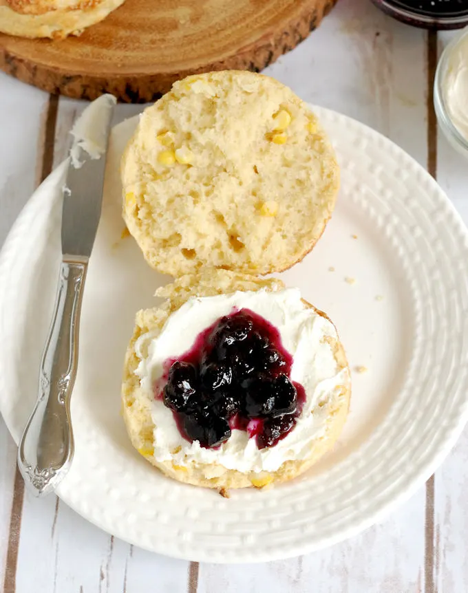 Fresh Corn Scones 