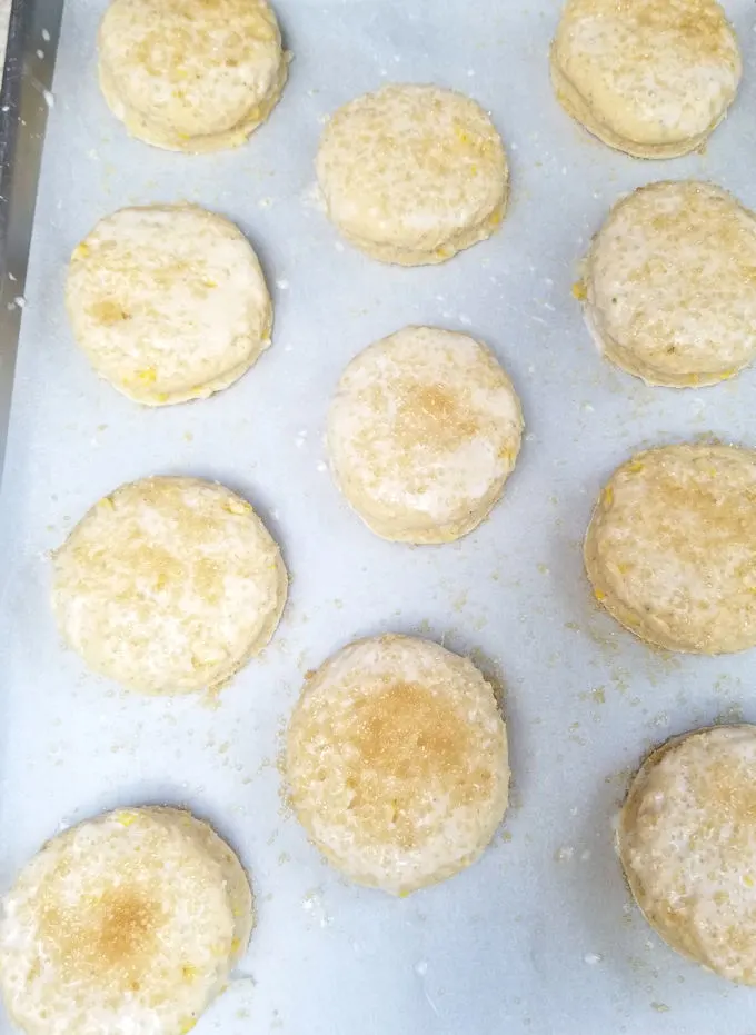 scones ready to be baked