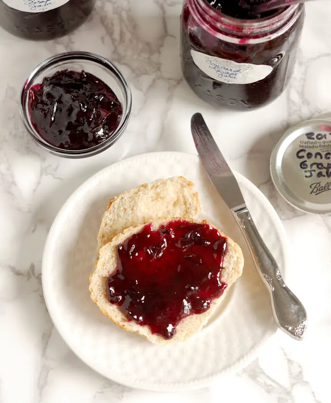 concord grape jam