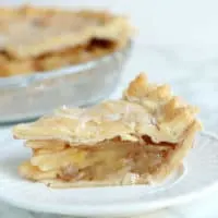 Glazed Maple Apple Pie