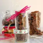 jars of Spiced Pecans