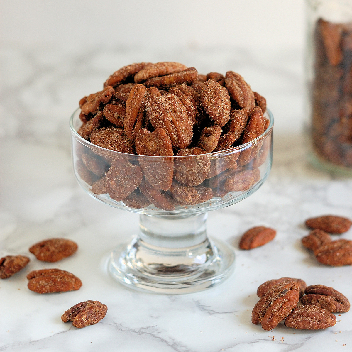 Candied Spiced Pecans