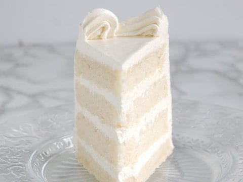 Velvety Soft White Cake Baking Sense