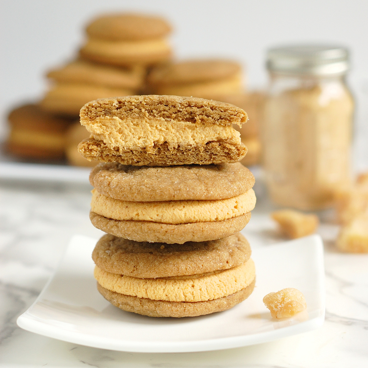 Ginger Pumpkin Cookies