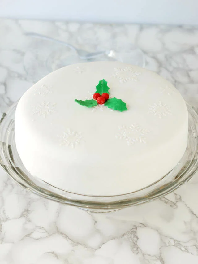 How to Decorate your Christmas Fruitcake
