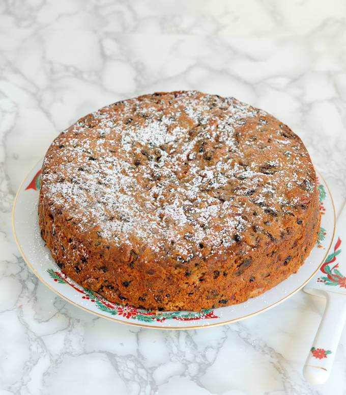 BrandyAged Fruitcake Baking Sense