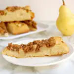 Pear & Pecan Streusel Focaccia