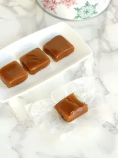 apple cider caramels