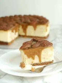 Bourbon Butterscotch Cheesecake