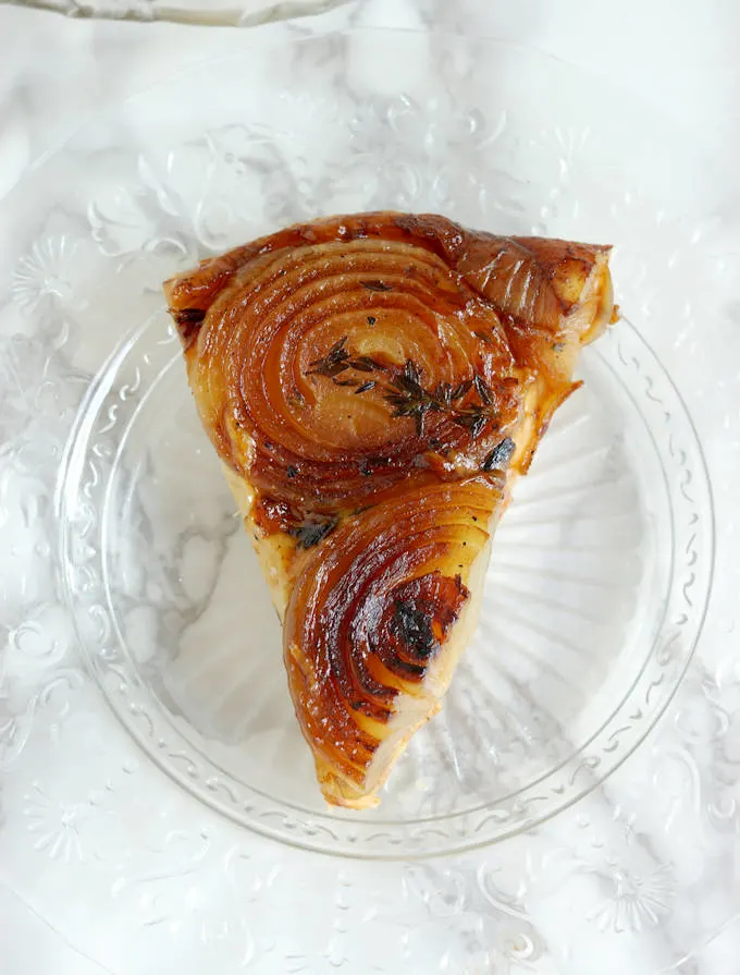 french onion tarte tatin 