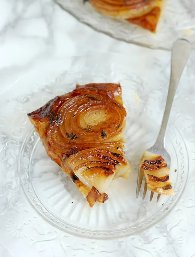 french onion tarte tatin 