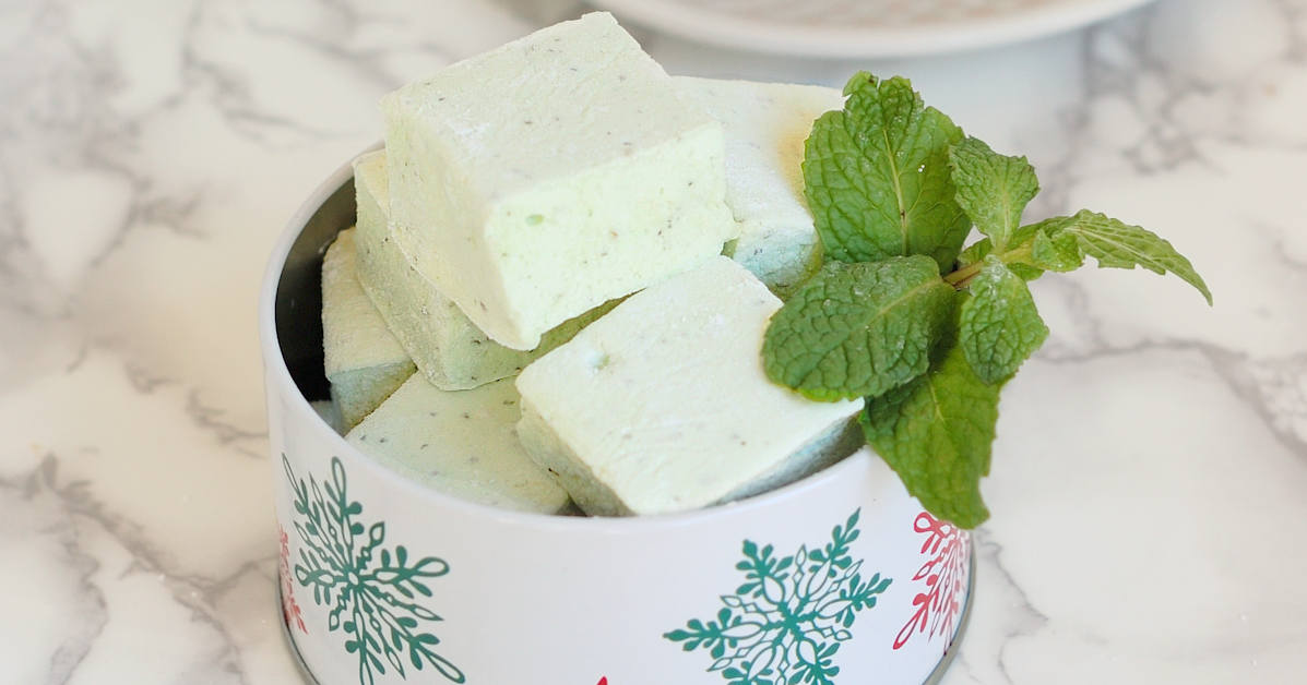 Homemade Fresh Mint Marshmallows Baking Sense®