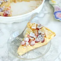 Pear & Cranberry Clafoutis