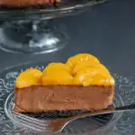 chocolate orange cheesecake