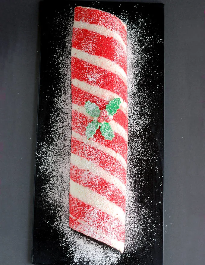 peppermint roulade
