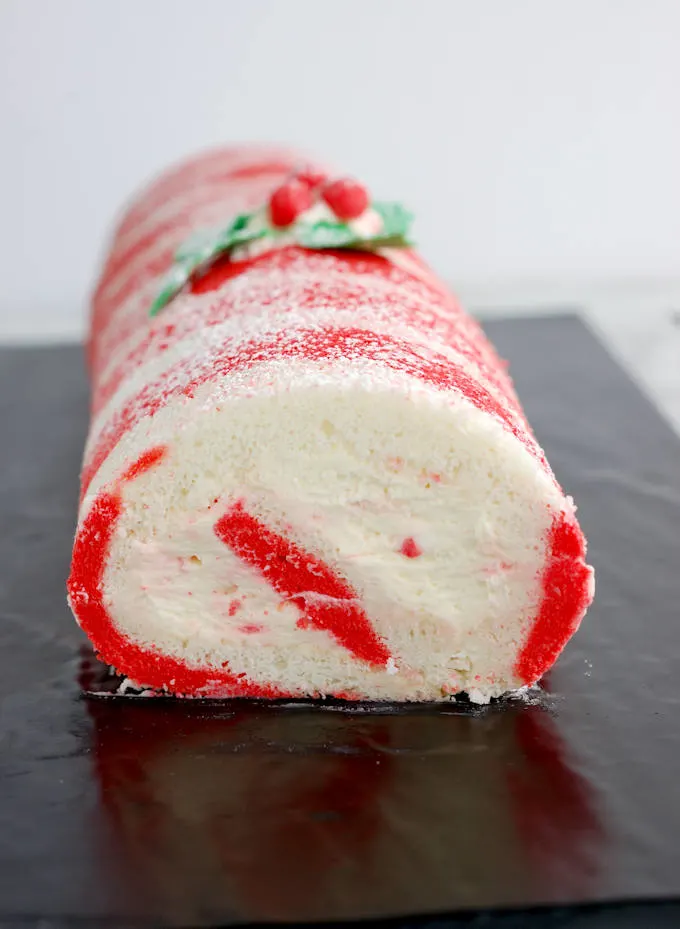 peppermint roulade