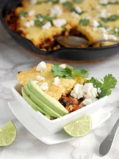 Chili Cornbread Cobbler