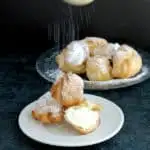 Pate a choux cream puffs