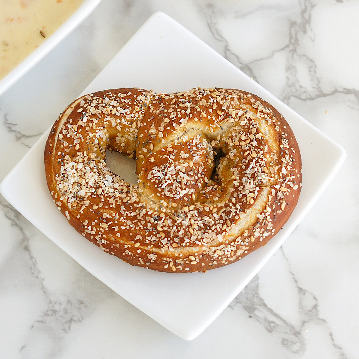 Sourdough Soft Pretzels