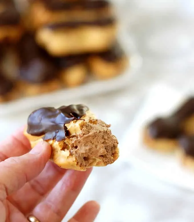 chocolate eclairs