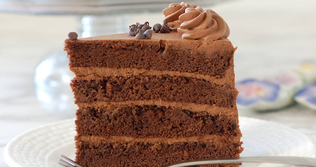Chocolate Genoise Chocolate Sponge Cake Baking Sense chocolate-genoise-chocolate-sponge-cake-baking-sense