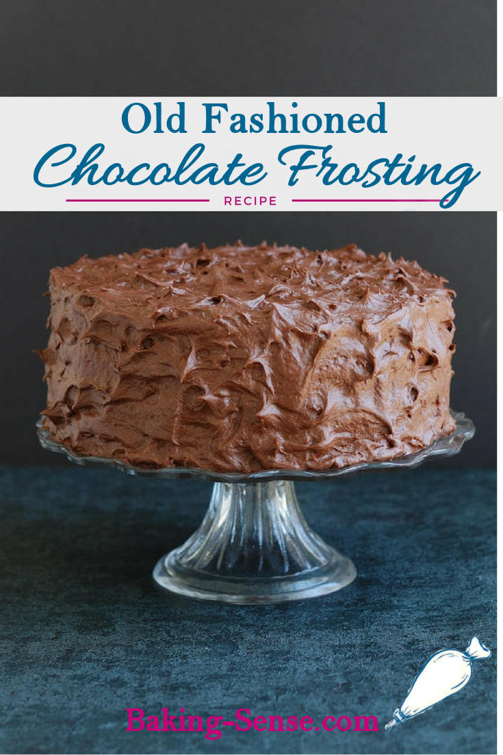 Old Fashioned Chocolate Frosting with Cocoa Baking Sense®