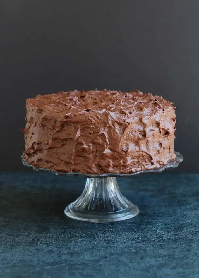 Old Fashioned Chocolate Frosting with Cocoa