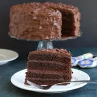 Old Fashioned Chocolate Layer Cake