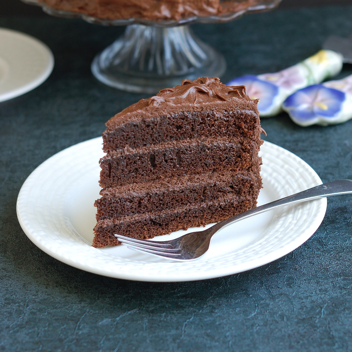 Old Fashioned Chocolate Buttermilk Cake