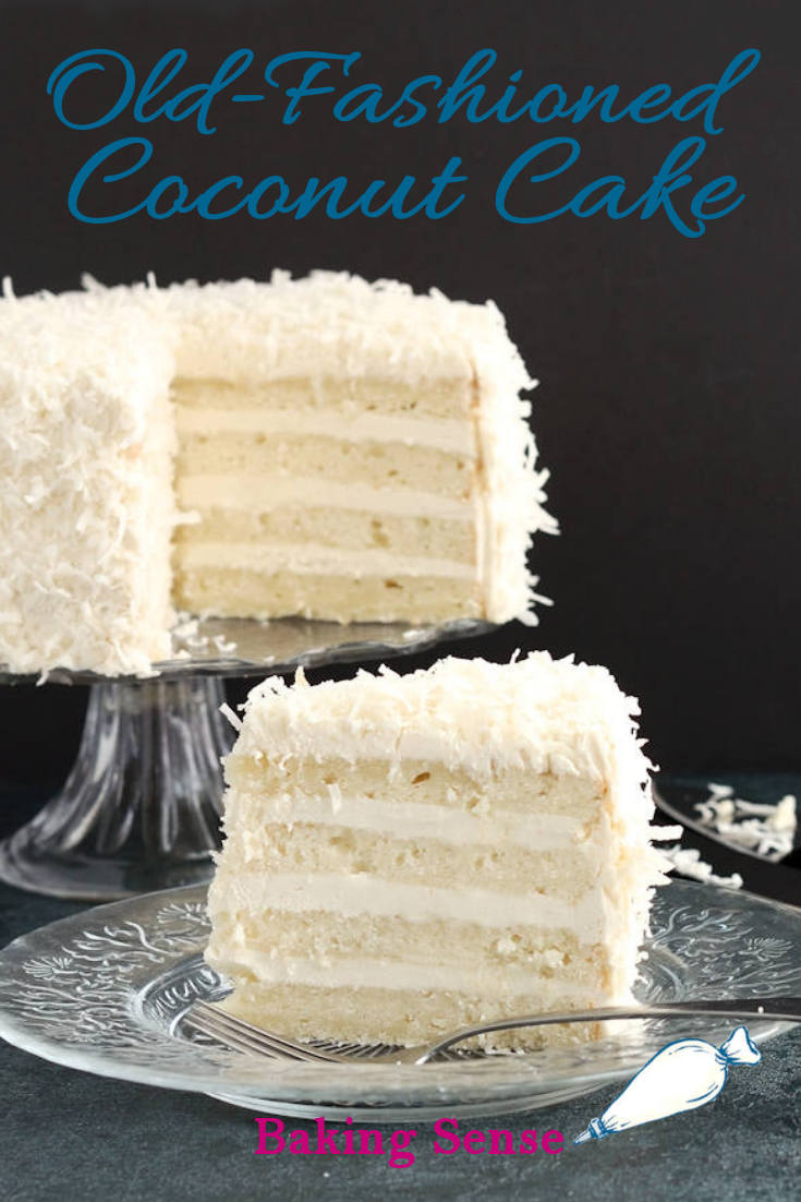 Snow White Coconut Layer Cake Baking Sense®