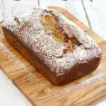 a pinterest image for chocolate chunk banana bread recipe