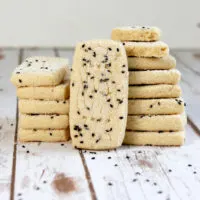 Tahini Shortbread Cookies